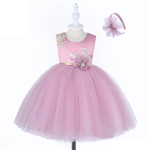 Buy Wholesale China Cute Kids Lace Dress Flower Girl Dresses For 1 ...