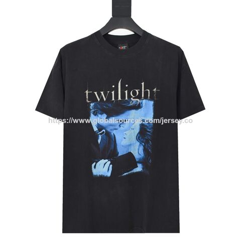 Compre Camiseta Vintage Con Gráfico Crepuscular E Impresión