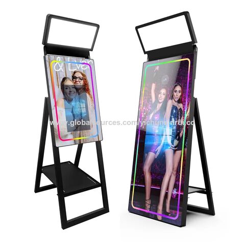 Buy Wholesale China Magic Mirror Photobooth Shell Wedding Photo