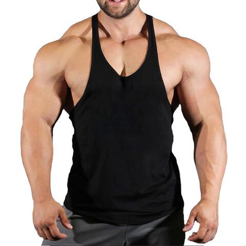 Mens Sleeveless Vest Tank Top Training Gym Sports Muscle Sports T-Shirt  Camisole 