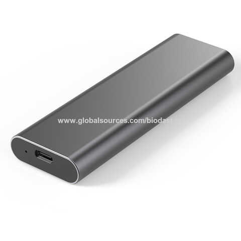 Boitier Aluminium USB 3.2 10G pour SSD M2 NVMe ou SATA - Interface