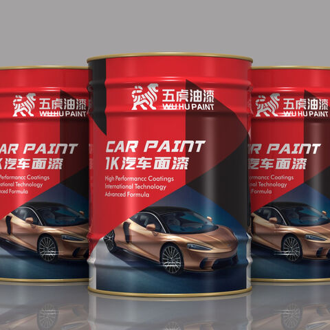 Auto Car Spray Paint 1K Solid Color Basecoat China Manufacturer