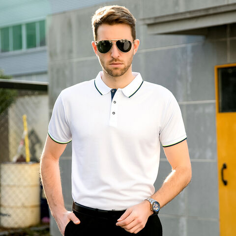 Collar Logo T-Shirt - White