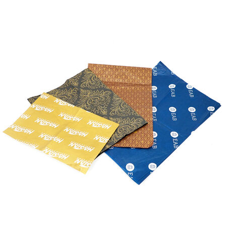 fashionable custom printed tissue wrapping paper