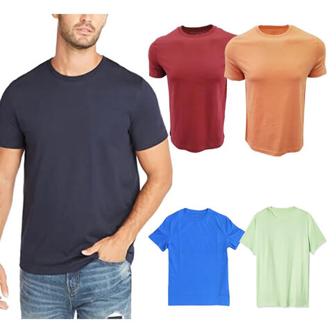 Buy Wholesale China Wholesale Summer Man Short Sleeve Solid Tshirts ...