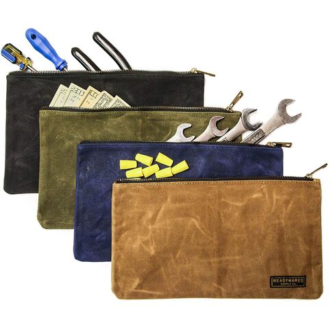Trousse à outils enroulables en cuir, sacoche, pochette cuir, voiture