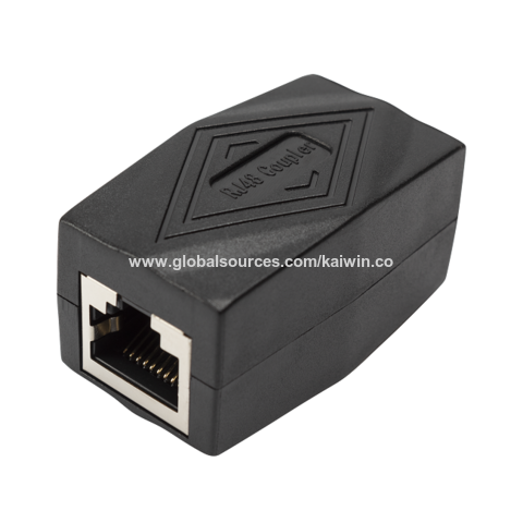 GLHONG RJ45 Adapter Cable RJ45 Male to Dual Female Adapter Extender Support  Ethernet Cat 5/CAT 6 LAN for Switching Networks Between Two Computers (not