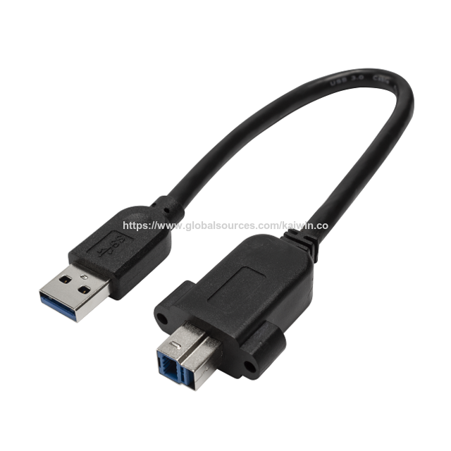 Cable USB 3.0 A macho a panel de montaje USB 3.0 B macho