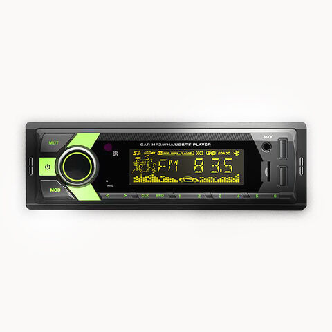 Radio del coche Bluetooth 1 Din estéreos de coche con USB y reproductor de  mp3 del coche 4x60w Fm Radio Envío Libre
