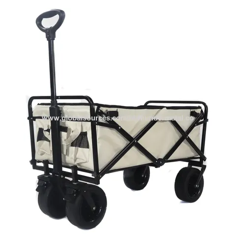 Carro Plegable Multiusos para Playa, Camping y Jardín - Carretilla Plegable Utilitaria