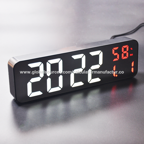 Large Digital Wall Clock LED Modern Clock Stopwatch Countdown Timer Watch  Big