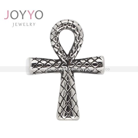 Personalzed Fashon Ancent Egyptan Ankh Cross Necklace Lovers