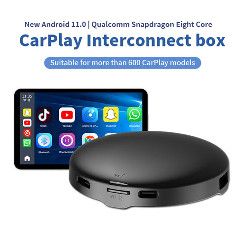 Android 10 OS Wireless Carplay Qualcomm Ai Box Car Multimedia