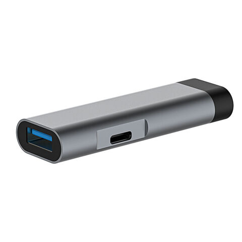 HUB USB-C SURFACE PRO 7 7 en 1 vers HDMI 4K 2 x USB-A Ethernet USB-C PD Carte  SD et Micro SD - Surface PRO 7/Charge - Synchronisation - Univers-surface