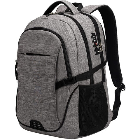 Waterproof Work Backpacks School Bag Men 17 Inch Laptop Travel Backpack  Commuter
