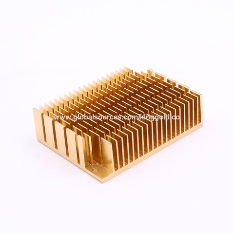 Factory price wholesale gold color anodized aluminum for sale, buy