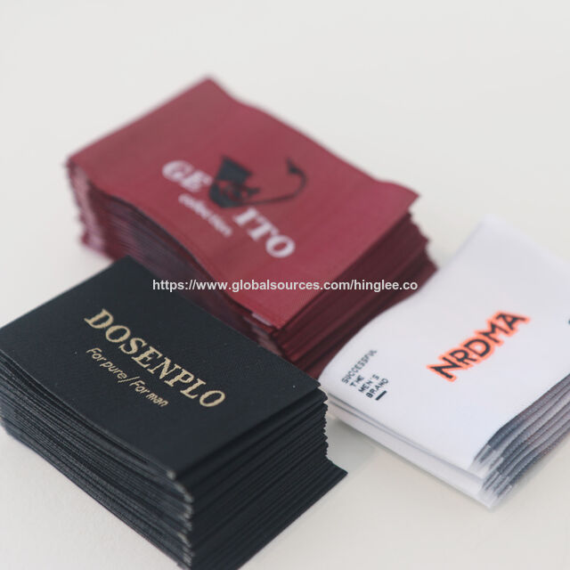 Buy Wholesale China Custom Clothing Labels Name Tag T-shirt With ...