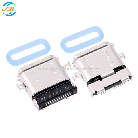 Usb-c Connector Kimbirai Type C 24pin Submerged Plate Plug Fast ...