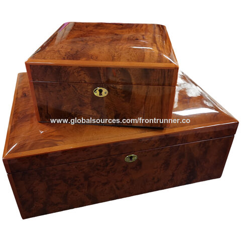 Lacquered Wood Watch Box