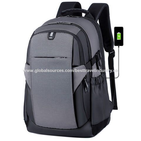 Men's Backpack Fashion Students USB Charge Travel Laptop Backpacks