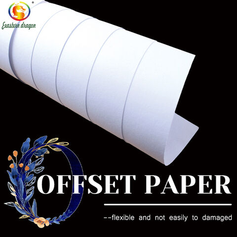 Buy Wholesale China Uncoated Woodfree Offset Paper 40-120g & Offset ...