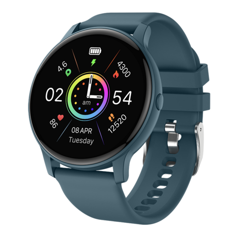 Reloj Inteligente Smartwatch Redondo Touch Hd Para Deportivo