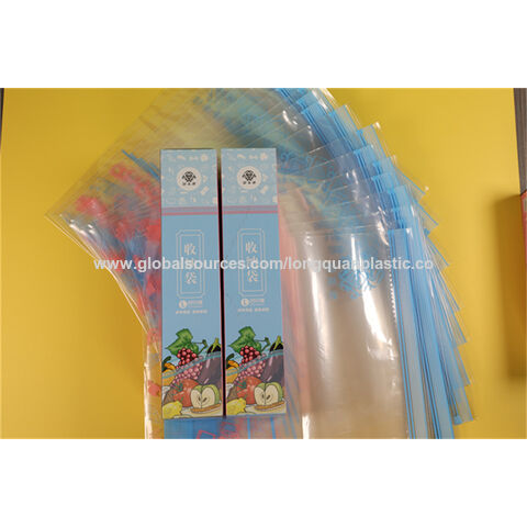 Quart Size Reusable PE Food Storage Freezer Leakproof Grip Seal Double Ziplock  Slider Bag - China Slider Bag, Food Storage Slider Bag