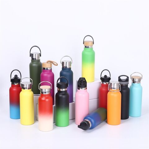 Buy Wholesale China Double Wall Stainless Steel Water Bottle With Straw ...
