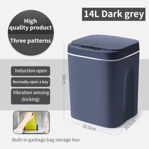 Buy China Wholesale 12l Automatic Operation Smart Nordic Trash Bin ...