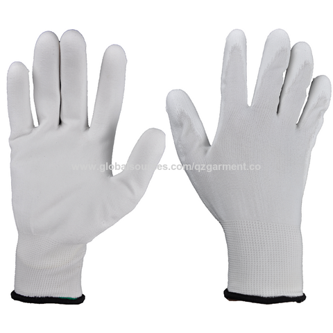 13gauge Pu Gloves Light Weight Nylon Polyester Safety Work Gloves