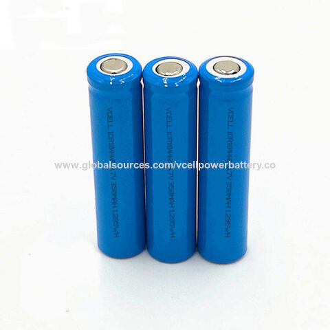 Buy Wholesale China Li Ion 10440 3.7v 350mah Rechargeable Lithium ...