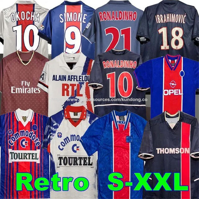 Bulk Buy China Wholesale Wholesale Okocha Ronaldinho Simone Psgs