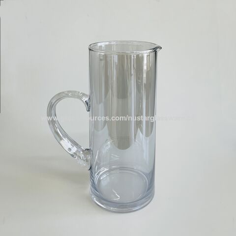 jarra de vidrio de 100 onzas con tapa de agua fria /caliente jugo bebida  cocina