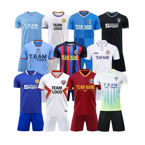 Football Jerseys 2020 Soccer Suit Custom Name Logo Camisetas Futbol Hombre  Football Kits Soccer Jersey