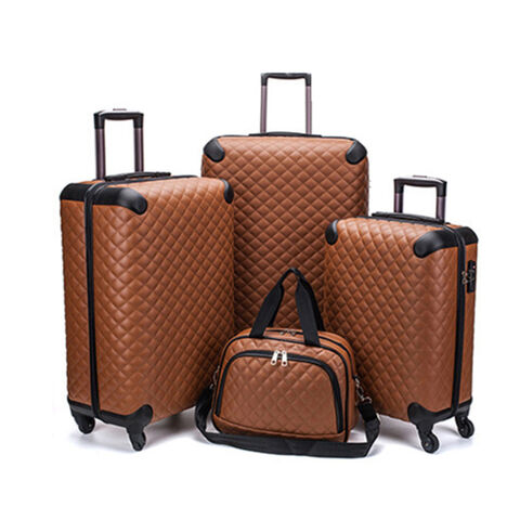 Source Wholesale luxury luggage set oem logo design leather