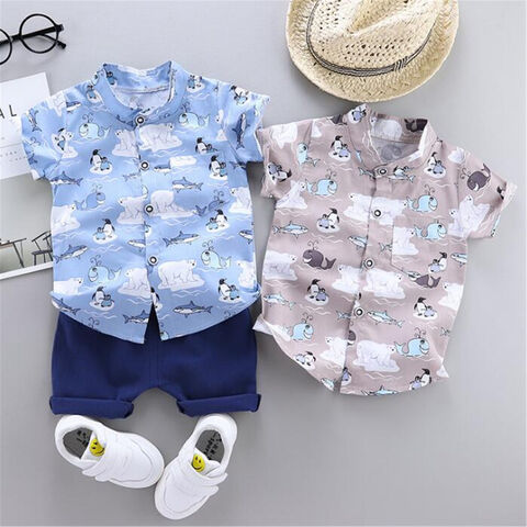 Compre Nova Roupa Infantil Menino Beb Beb Crian as Terno Camisa