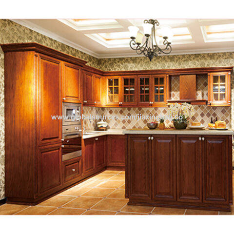 Buy Wholesale China Wholesale Cheap Solid Wood Kitchen Cabinets