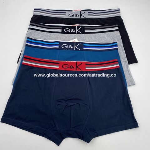 Buy Wholesale China Custom Men's Underwear In 95%cotton5%elastane Yarn ...