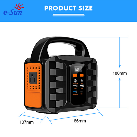Inversor de energía estándar americano de 100 W, estación inversora, sistemas de energía solar portátiles conectados a la red for sale at factory direct price