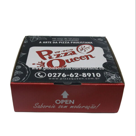 Professional Factory Custom Red White Yellow Pizza Box Tuck Top Box - China  Paper Pizza Box, Pizza Delivery Box