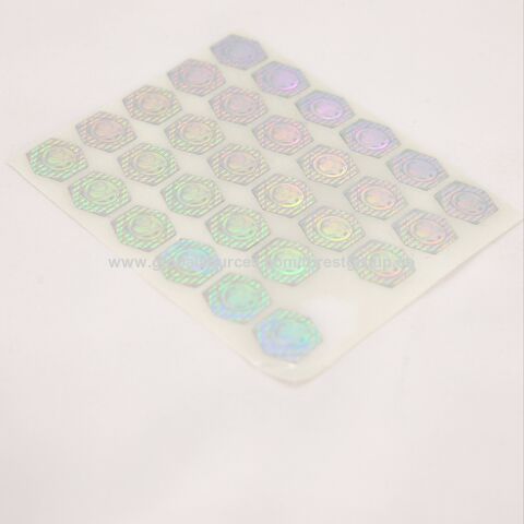 Custom Die Cut Self Adhesive Reflective Rainbow Holographic Hologram  Sticker - China Holographic Sticker, Laser Sticker