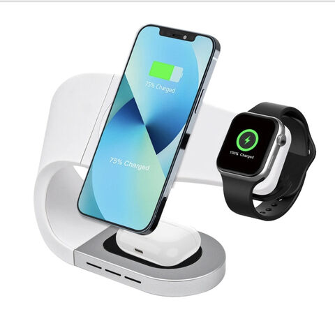 New Trends 3 In 1 15w Fast Charge Magnetic Wireless Charger Stand ...
