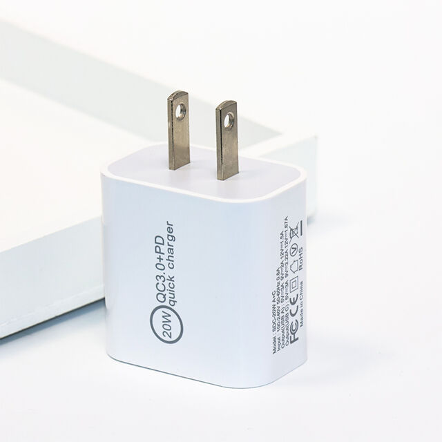 20W USB-C Ladegerät QC PD 2-Port Schnelllade-Wandadapter für iPhone for sale at factory direct price
