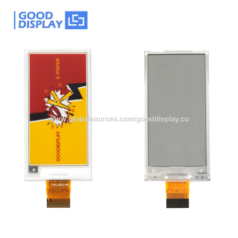 Buy Wholesale China 4 Color Lcd E-paper 2.66 Inch Black, White, Yellow ...