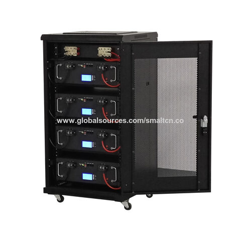 Energy Storage Battery Lithium Cell Safe And Reliable 51.2v100ah Racked ...