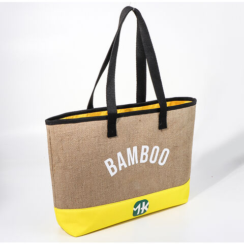 Bamboo tote bags online wholesale