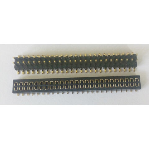 Board-to-Board-Steckverbinder 1,27 mm Rastermaß 2x25 Pins SMT Oberflächenmontage Stiftleiste und Buchsenleiste for sale at factory direct price