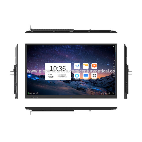 100 110 inch 4K android Smart television TV/touch screen interactive lcd  display with PC built in - AliExpress