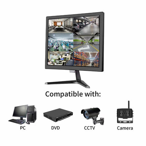 定番爆買い18.5インチ モニター, Cocar CCTVモニター, ディスプレイモニター YPBPR/BNC/VGA/HDMI /オーディオ入力付き16：9 その他