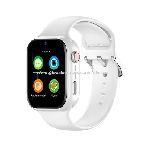 A90_BLANCO Reloj Inteligente 4G para Niños Android GPS Videollamada Chat de Voz Descarga de Aplicaciones